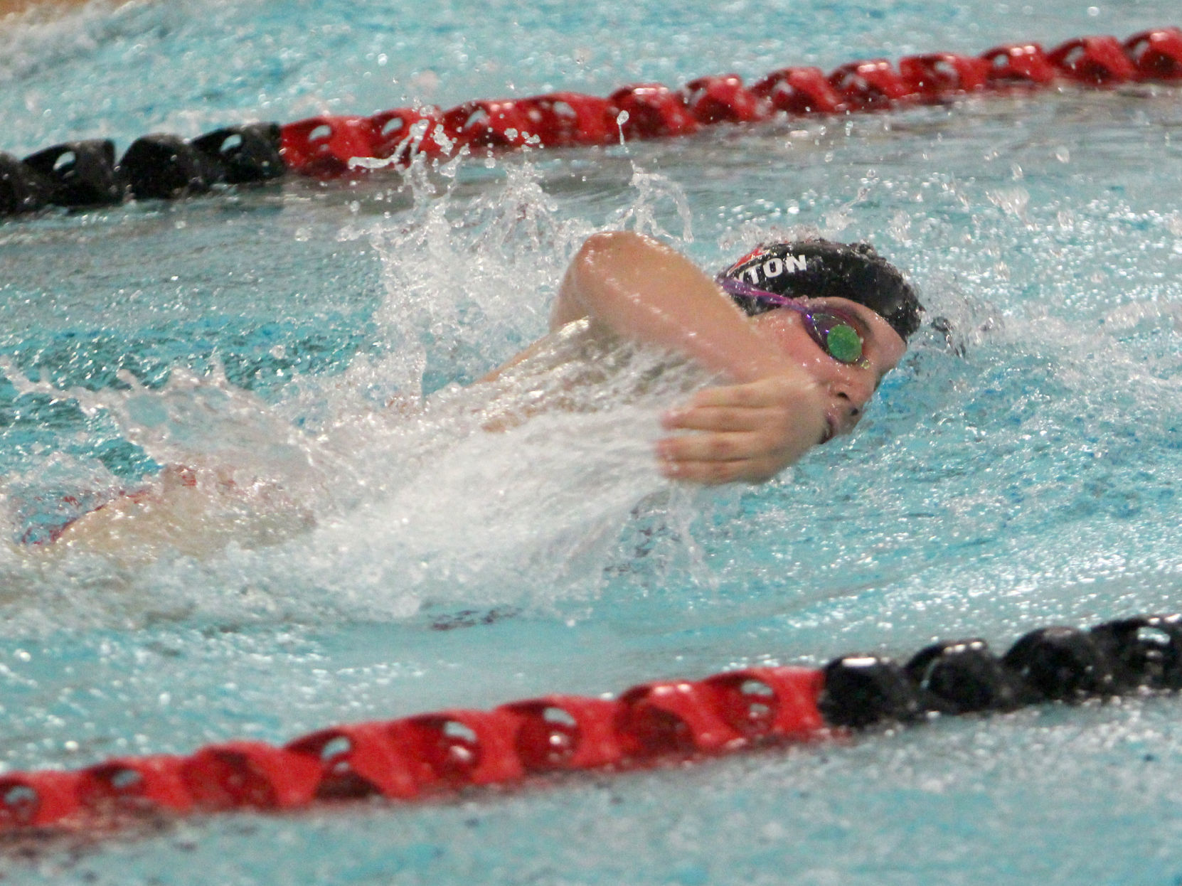 Hudson at Chi-Hi girls swimming 9-10-19